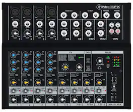 Mackie - Mix12FX Compact Mixer - Black
