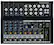 Front. Mackie - Mix12FX Compact Mixer - Black.