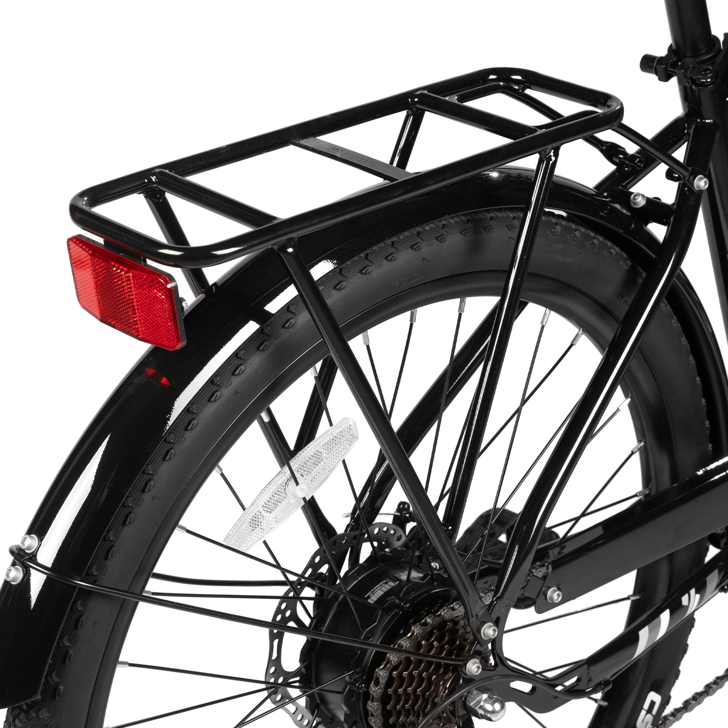 Alt View 9. HILAND - 26" Electric Bike for Men Women, 500W Electric Mountain Bike,36V 10.4AH Removable Battery, 20MPH, Black - Black.