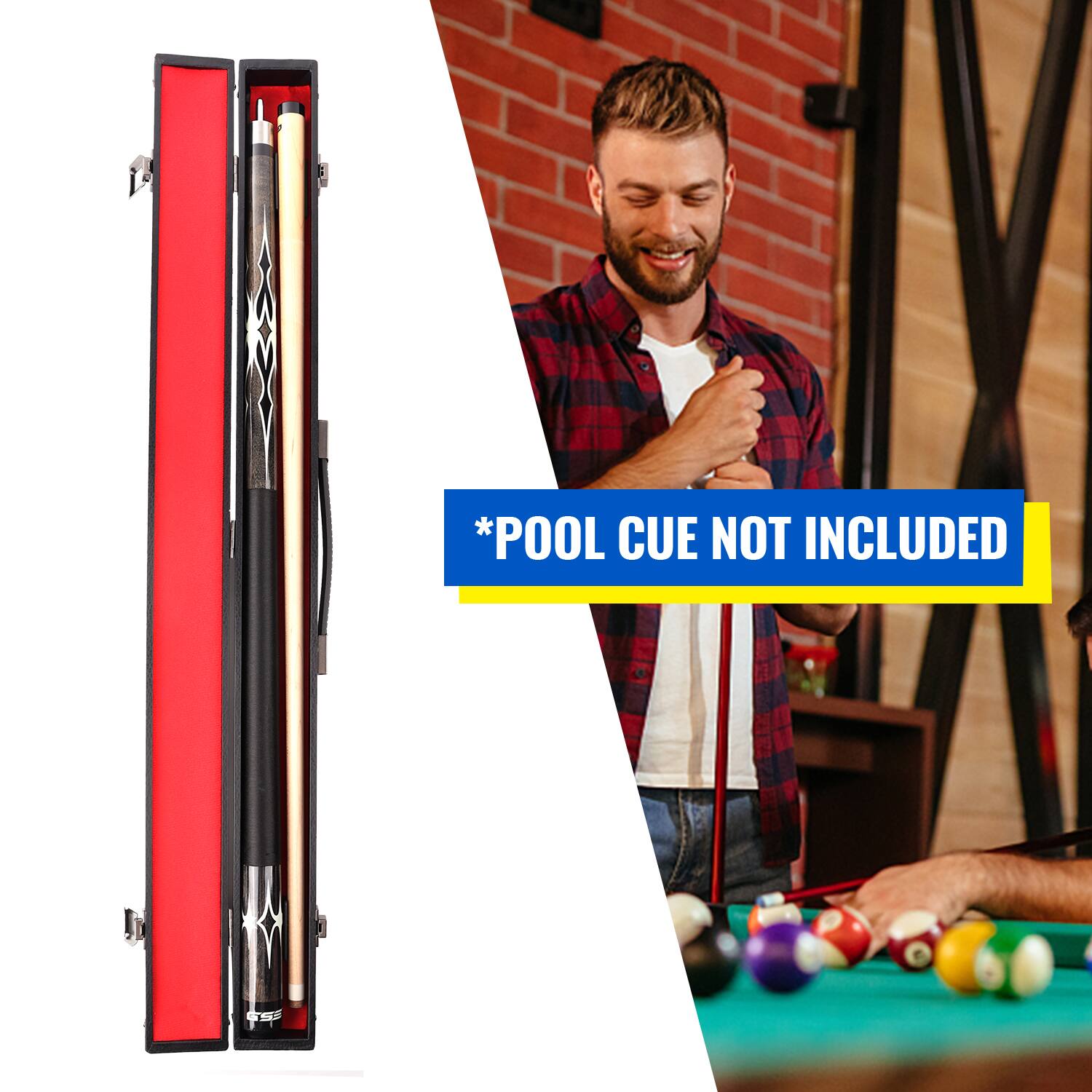 *POOL CUE NOT INCLUDED
