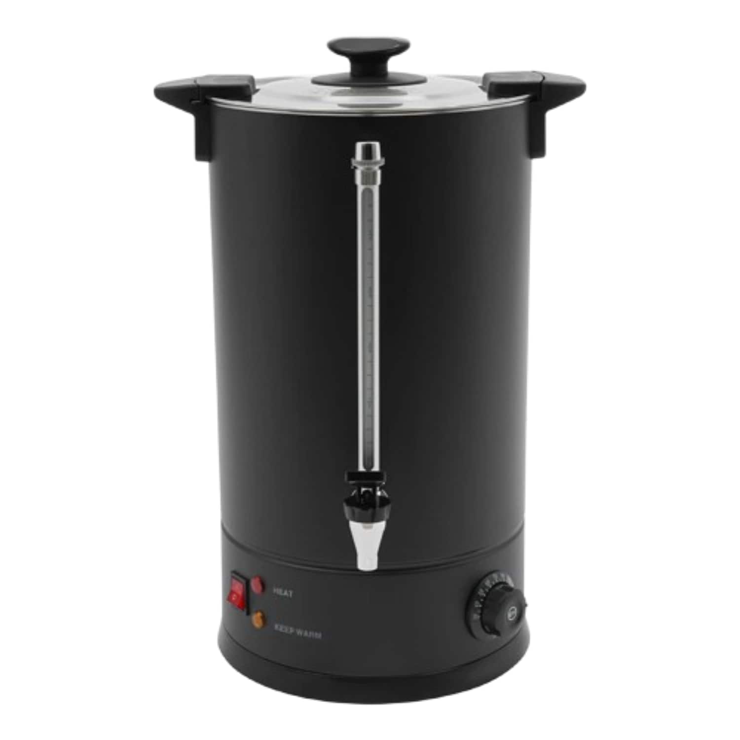 Home Collection - 15L Stainless Steel Electric Coffee Dispenser with Keep Warm Function - Black/Silver