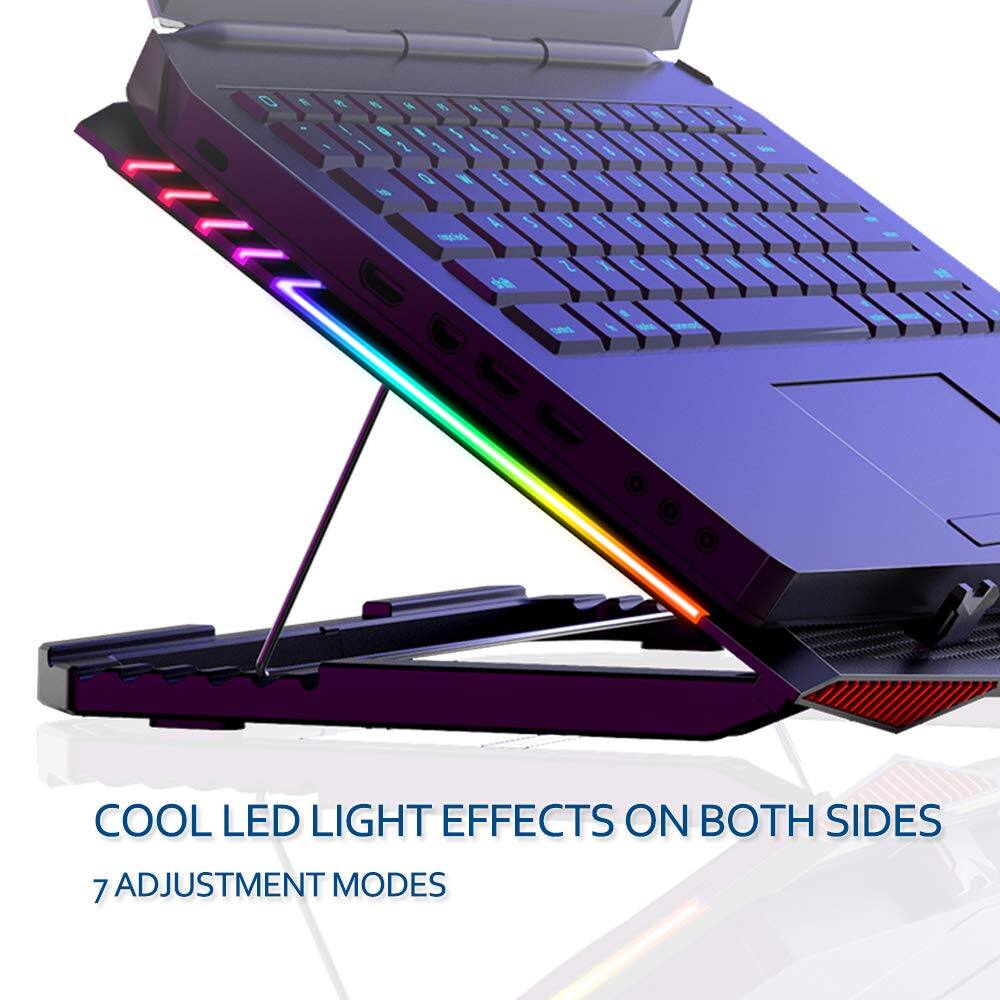 COOL LED LIGHT EFFECTS ON BOTH SIDES  
7 ADJUSTMENT MODES