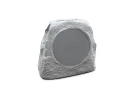 ION Audio - ION GLOW STONE LINK BT SOLAR ROCK SPEAKER - Gray