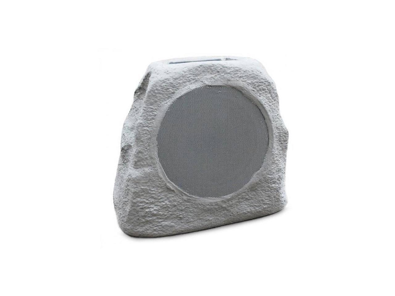 ION Audio - ION GLOW STONE LINK BT SOLAR ROCK SPEAKER - Gray