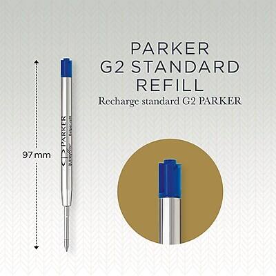 97 mm

PARKER
PARKER G2 STANDARD REFILL
Recharge standard G2 PARKER