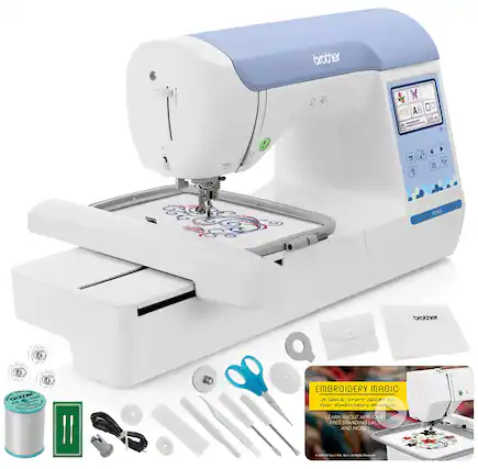 Brother XA V - NGU 61 Te PERO
Brother - + - Brother m 15
Embroidery Magic: A Quick Start Guide to Your Embroidery Machine
Learn About Applique, Free Standing Lace, and More!
© 2023 Brother Industries, Ltd. All Rights Reserved.