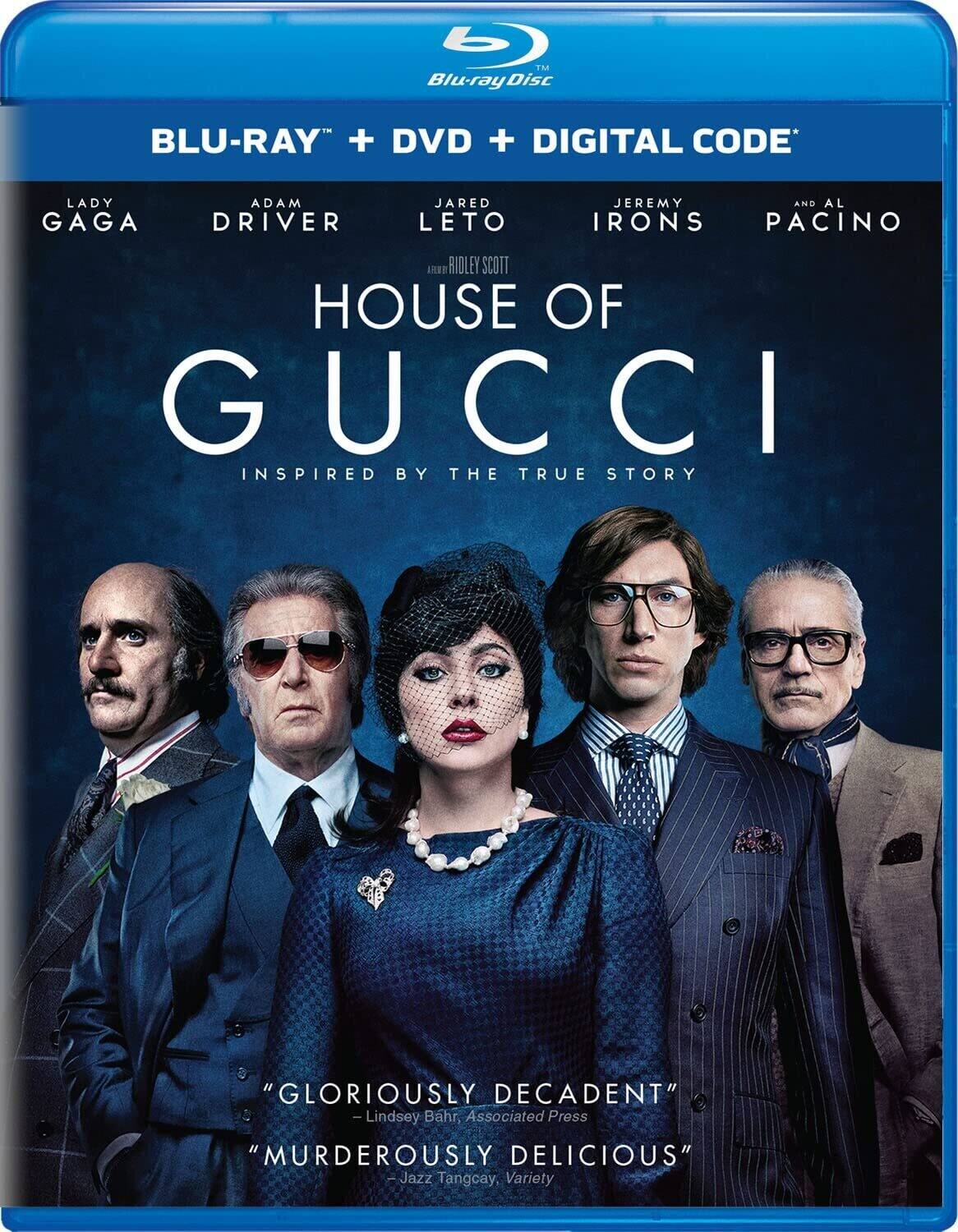 Front. House of Gucci   - BLU-RAY.