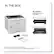 IN THE BOX
HL-L6210DW Business Monochrome Laser Printer
- TN920 3,000-page toner cartridge
- DR920 45,000-page drum unit
- AC Power Cord
- Quick Setup Guide
1. Approximate toner cartridge yield in accordance with ISO/IEC 19752 pattern.
2. Drum yield is approximately 45,000 pages based on 1 page per job and 75,000 pages based on 3 pages per job and 1-sided simplex pages. The number of pages may be affected due to a variety of factors including but not limited to media type and media size.