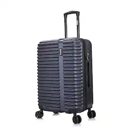 InUSA - Ally lightweight hardside spinner luggage 24" - NAVY BLUE