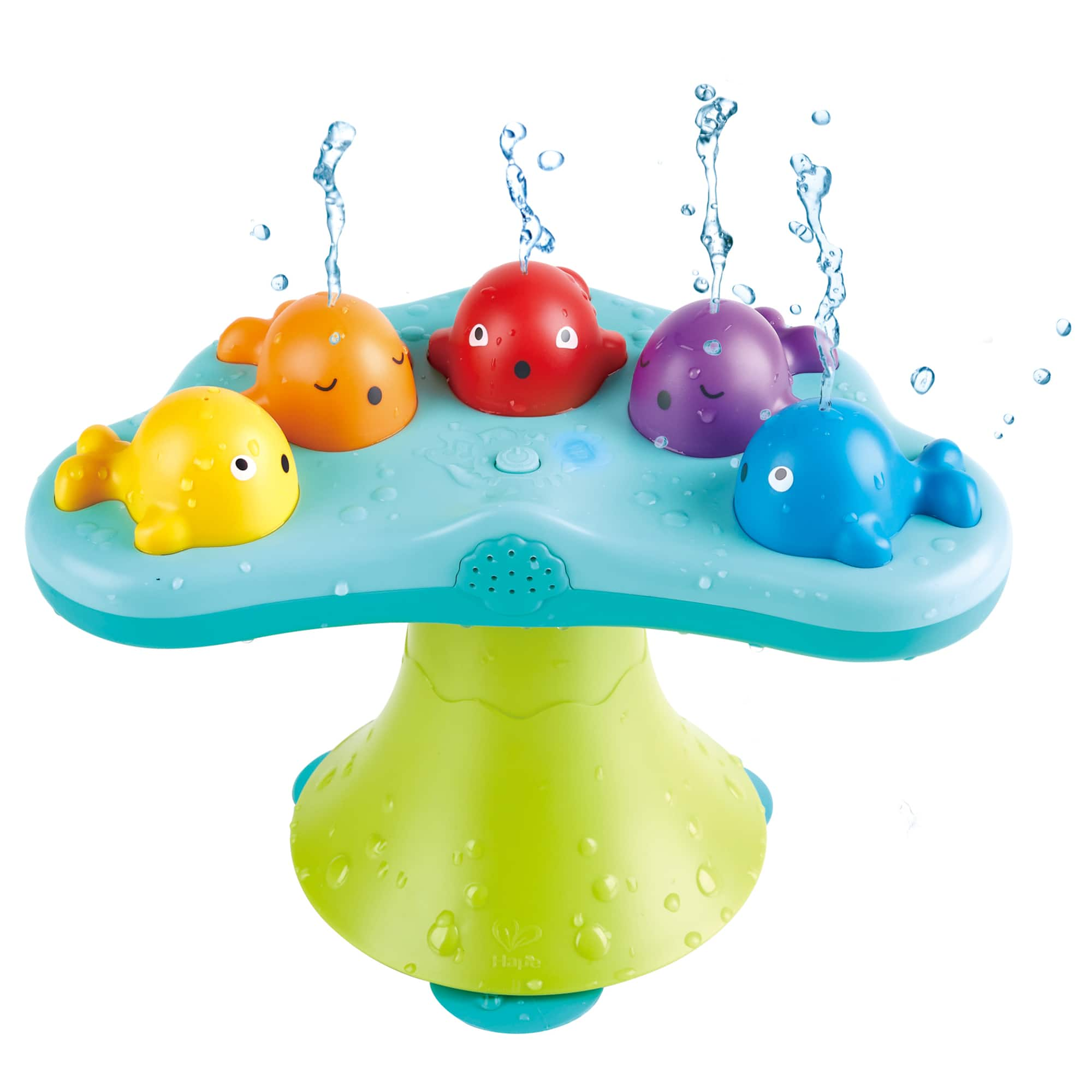 Best Buy: Hape Music Fountain Whale Bath Toy with 2 Play Modes, Battery ...