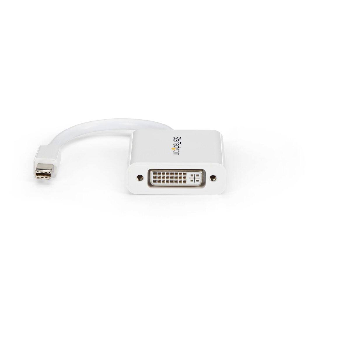 Alt View 1. StarTech.com - StarTech Male Mini DisplayPort to Female DVI Video Adapter, White.