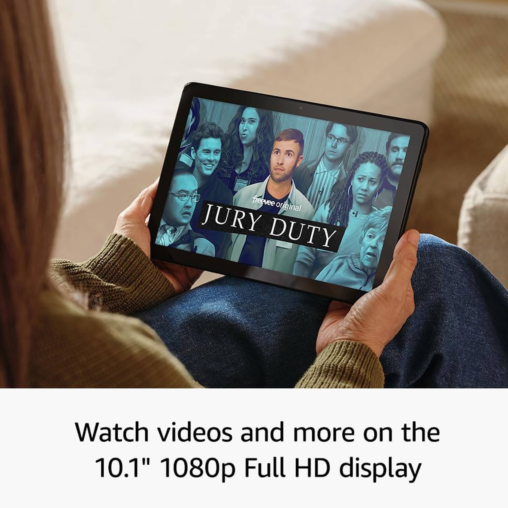 Treevee original  
JURY DUTY  
Watch videos and more on the 10.1" 1080p Full HD display