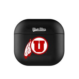 Keyscaper - Utah Utes Utah Utes Insignia AirPods 4th Generation Case Cover - No Size - Black