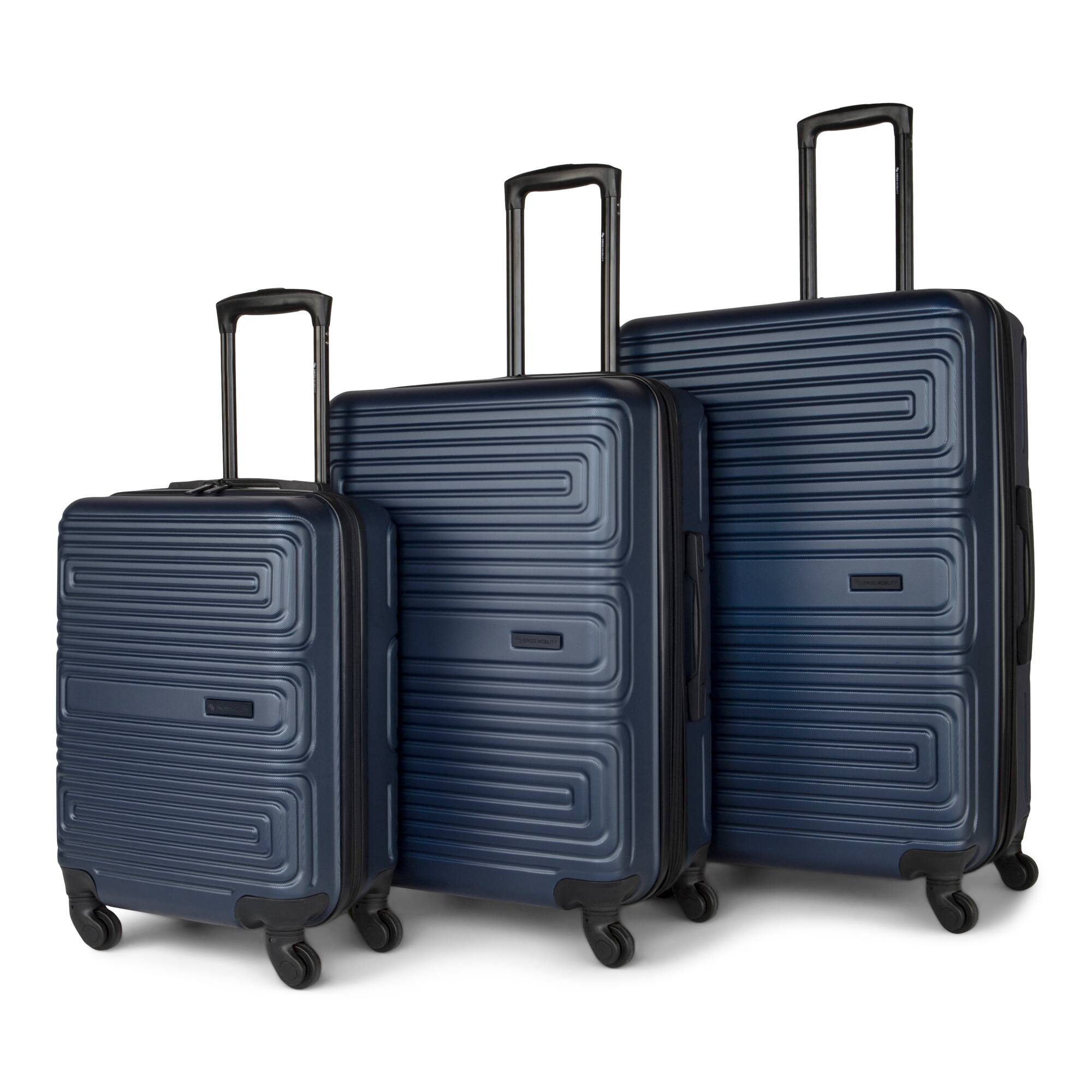 Front. Swiss Mobility - SWISS MOBILITY - /SFO -  3 pcs Luggage set - Ocean.