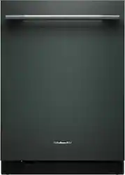 KitchenAid - 24" Top Control Built-In Dishwasher with 360 Max Jets Third Rack and Advanced ProDry System, 44 dBA - Juniper - Front_Zoom