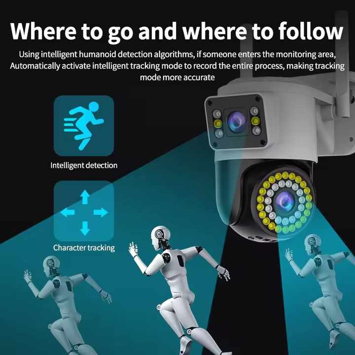 Where to go and where to follow

Using intelligent humanoid detection algorithms, if someone enters the monitoring area, automatically activate intelligent tracking mode to record the entire process, making tracking mode more accurate.

Intelligent detection

Character tracking