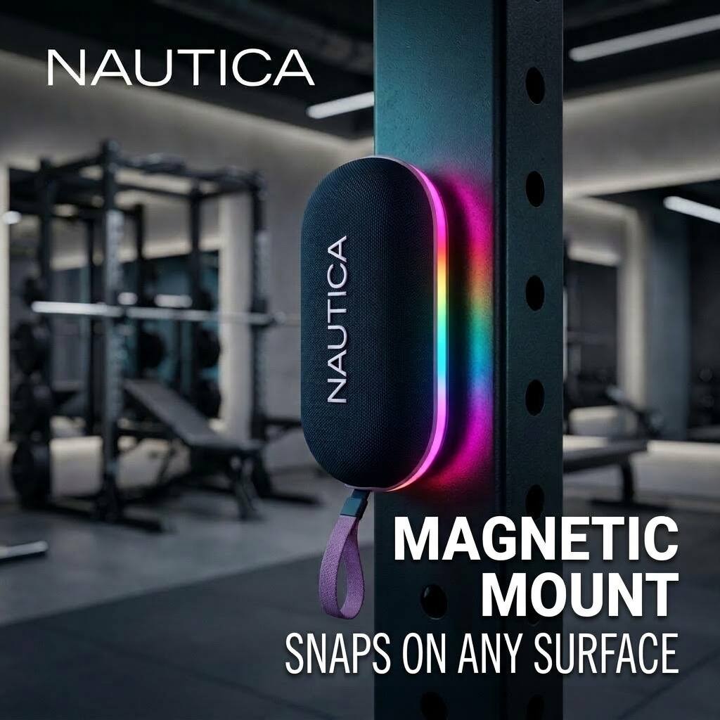 NAUTICA NAUTICA MAGNETIC MOUNT SNAPS ON ANY SURFACE