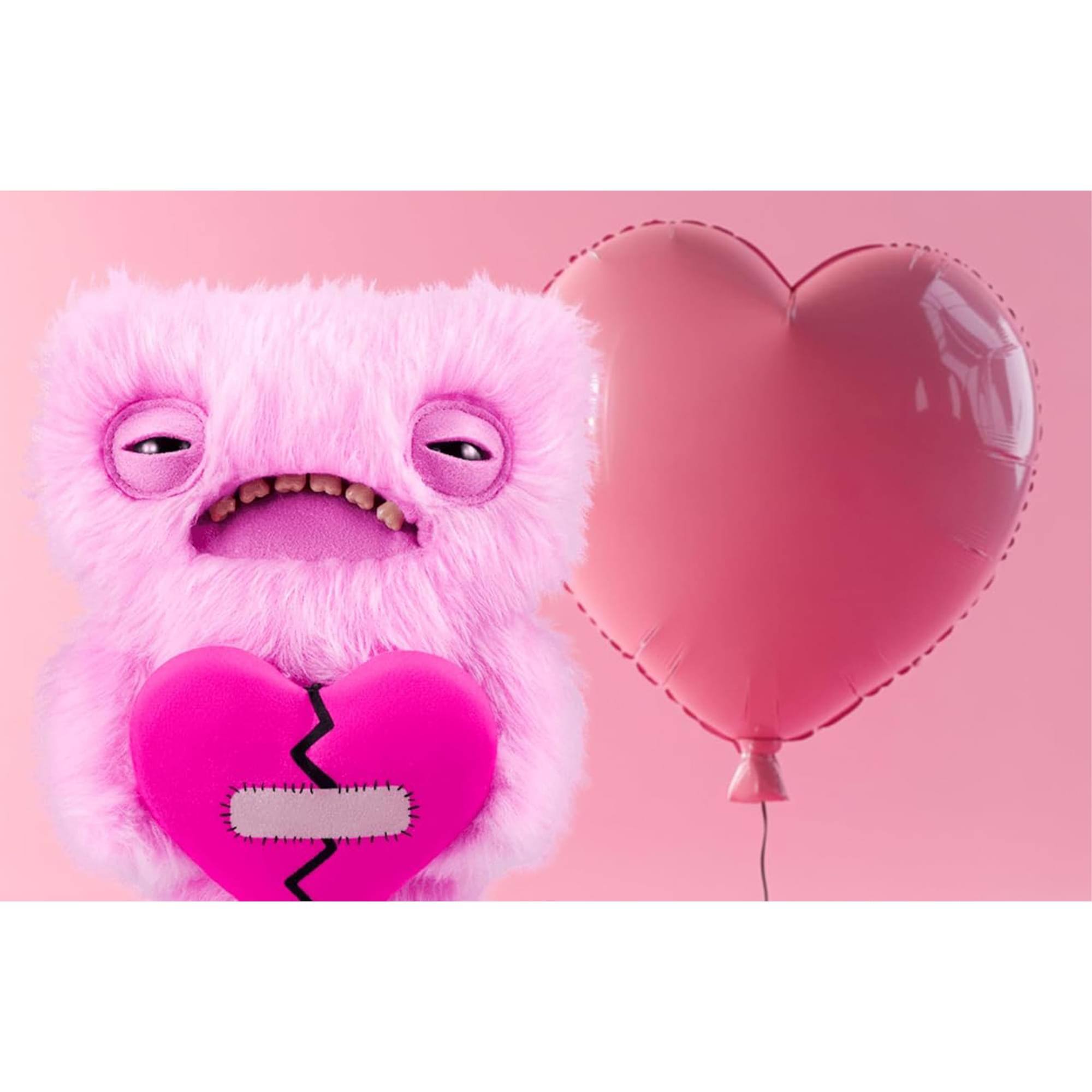 Alt View 2. ZURU - Fuggler Love Fuggs 9 Inch Plush | Pink - Pink.