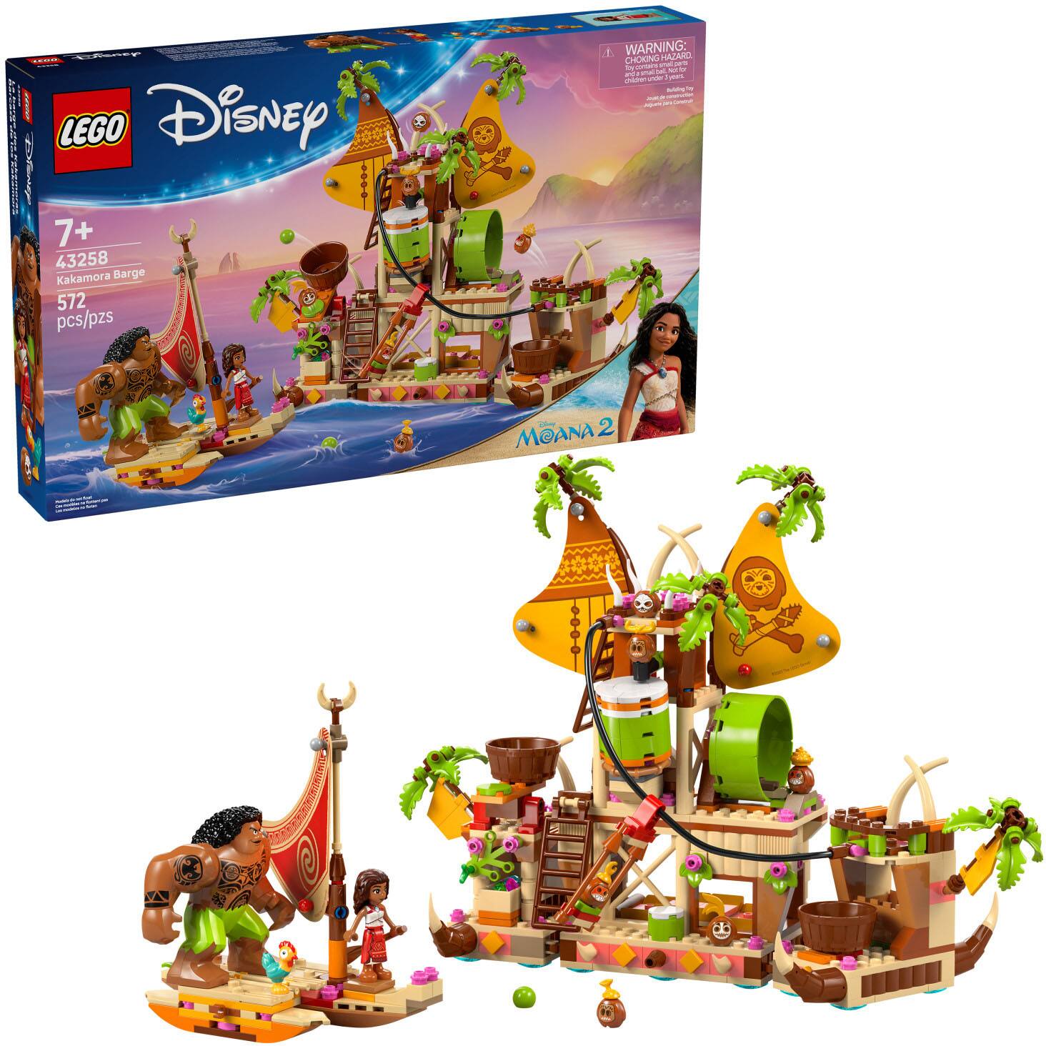 LEGO - Disney Moana 2 Kakamora Barge Kids Toy 43258