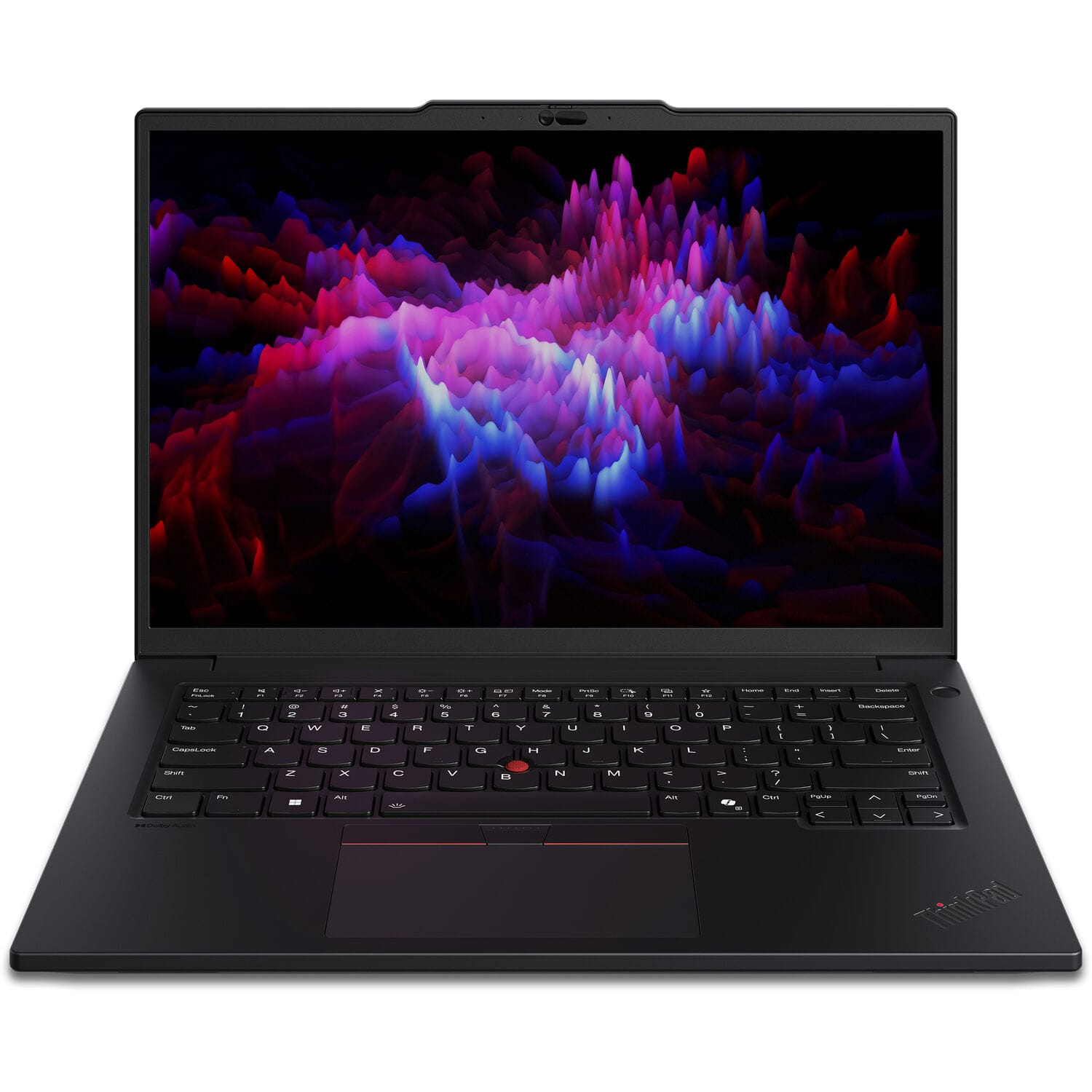 Lenovo - ThinkPad P14s Gen 5 14" Laptop - Intel Ultra 5 with 16GB Memory - 512GB SSD - Black - Front_Zoom