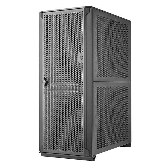 Back. SilverStone - SST-CS382 8-bay SAS-12G / SATA-6G Hot-swappable High Performance Micro-ATX NAS Chassis - Black.