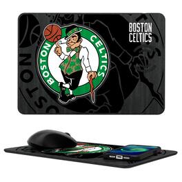 Keyscaper - Boston Celtics Wireless Charger & Mouse Pad - Multicolor