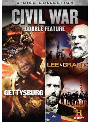 Civil War Double Feature: Gettysburg / Lee & Grant  - DVD