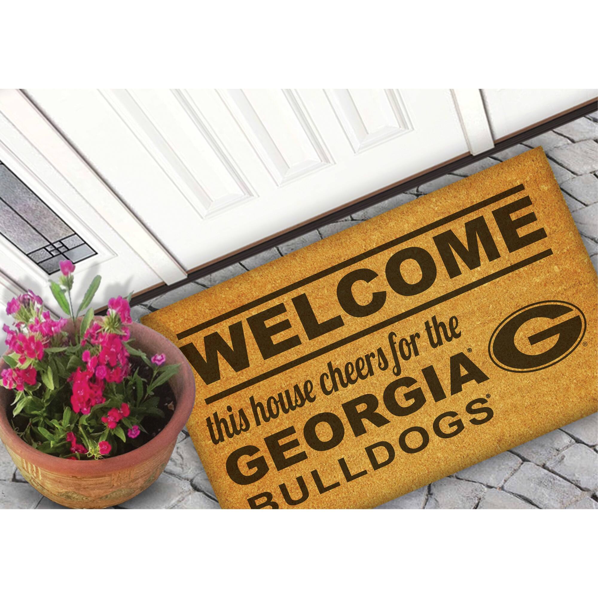 WELCOME  
this house cheers for the  
GEORGIA BULLDOGS
