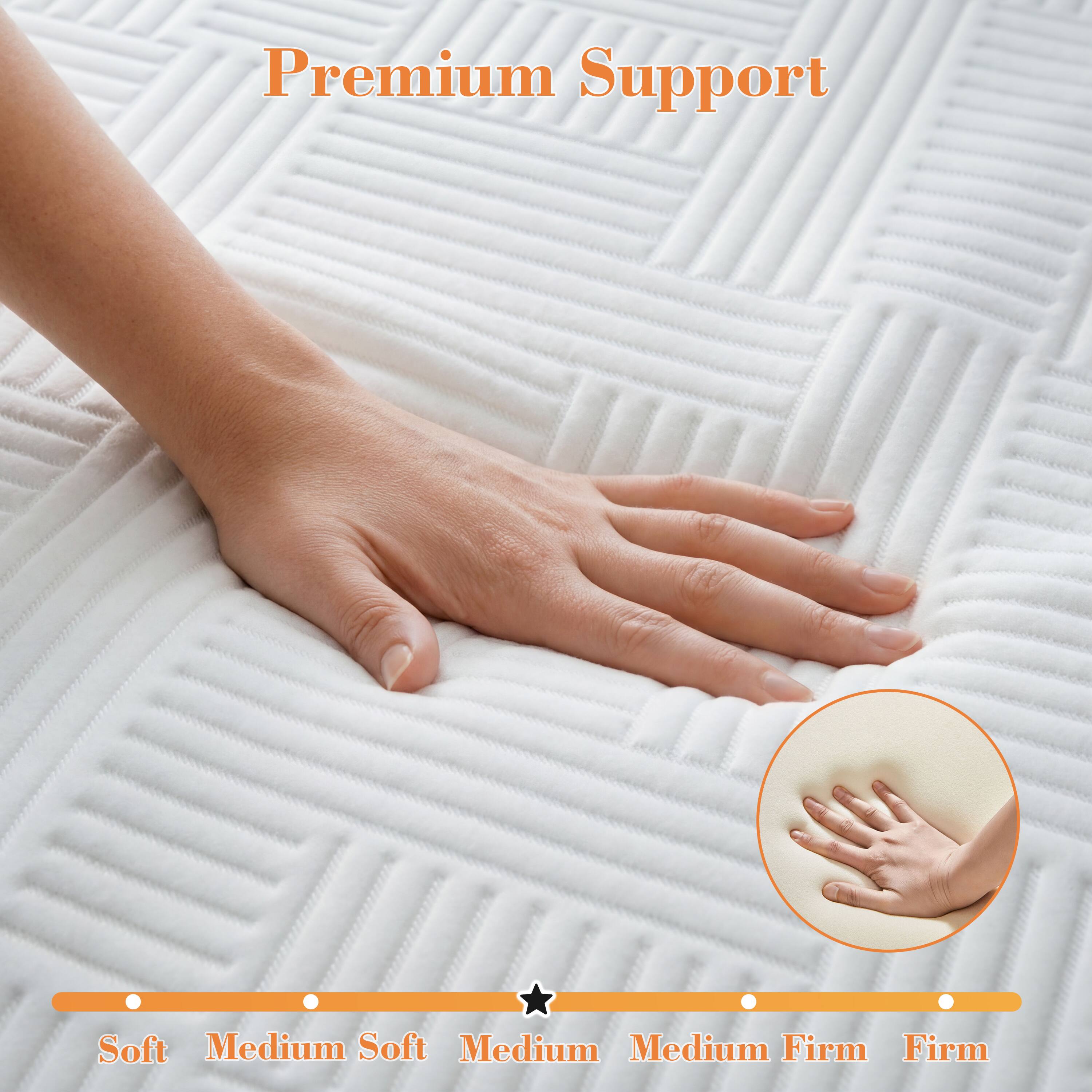 Premium Support

Soft Medium Soft Medium Medium Firm Firm