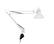 Angle Zoom. Studio Designs - Swing Arm Clamp Lamp with LED Bulb - White.