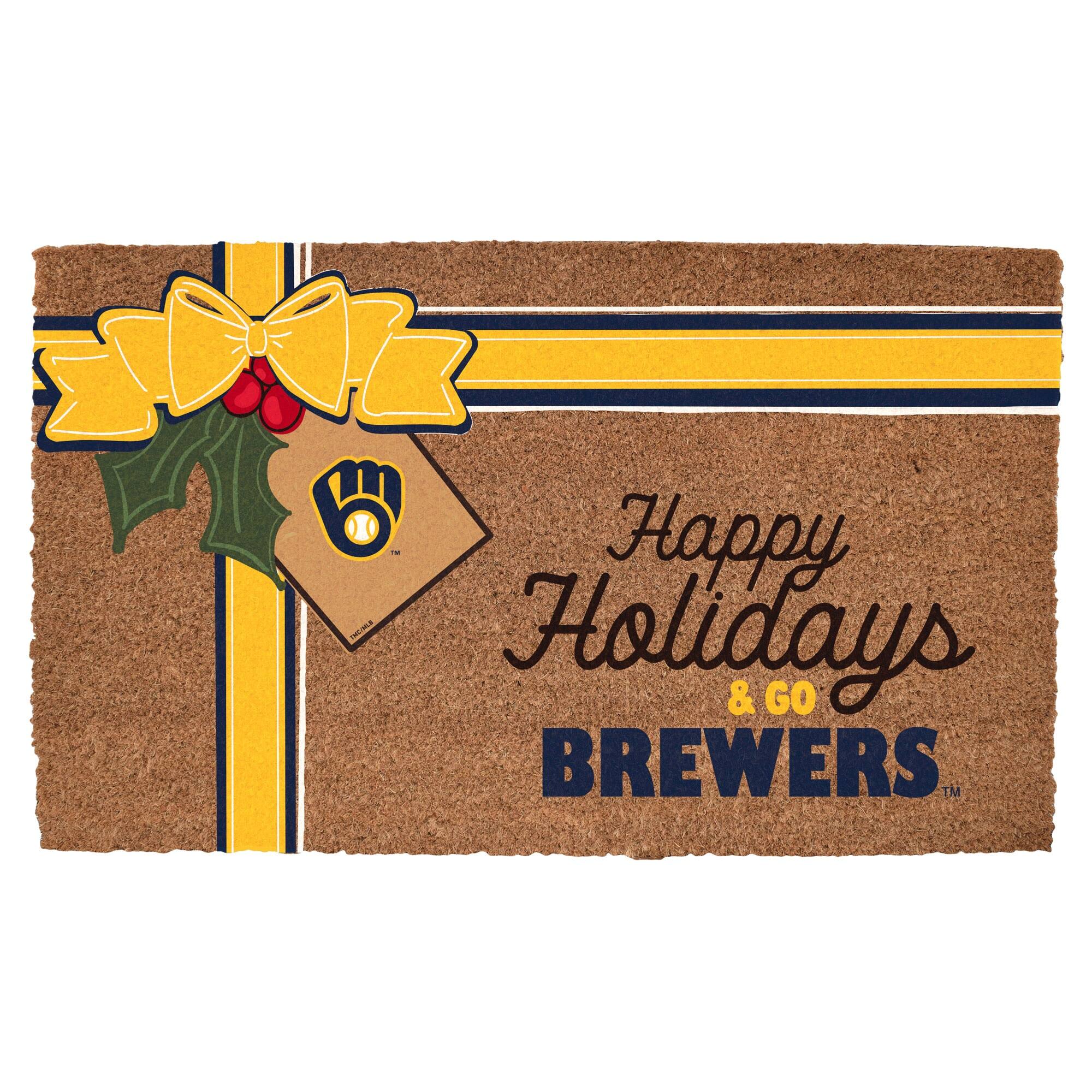 Happy Holidays & GO BREWERS