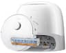 Roborock - Qrevo Curv 2 Flow Robot Vacuum and Mop, Real-Time Self-Cleaning Roller Mop, Dual Zero-Tangle, AI Obstacle Avoidance - White