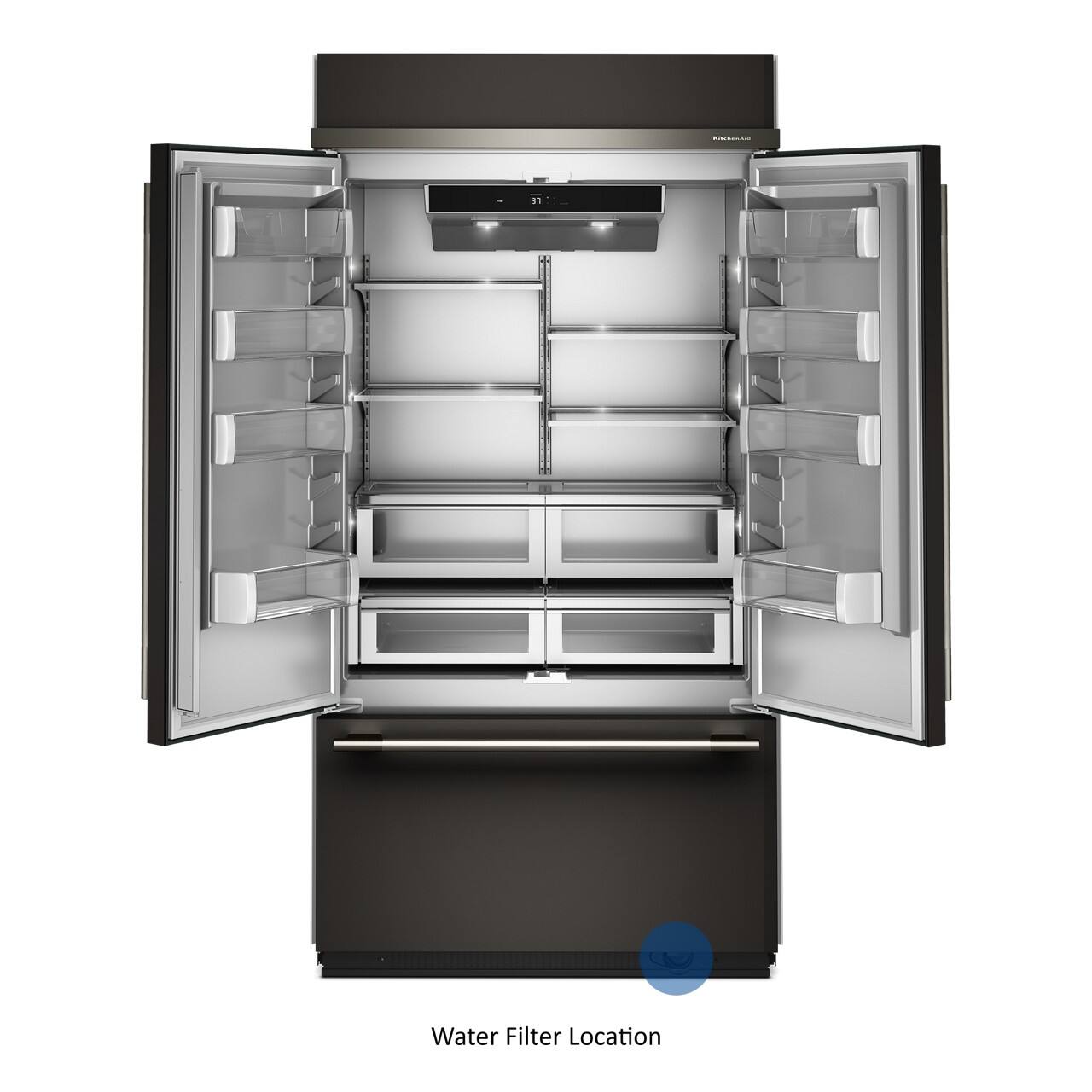 KitchenAid 24.2 Cu. Ft. Built In French Door Bottom Mount