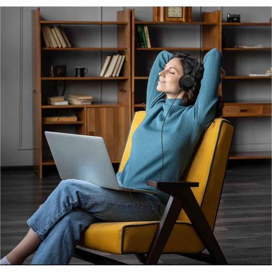 Alt View 2. Yealink - Yealink UH37 Headset - Microsoft Teams Certification - Stereo - USB Type C, USB Type A - Wired - 32 Ohm - 20 Hz to 20 - Black.