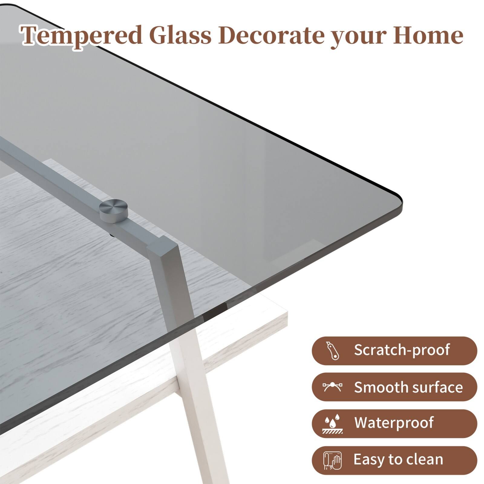 Tempered Glass Decorate your Home

- Scratch-proof
- Smooth surface
- Waterproof
- Easy to clean