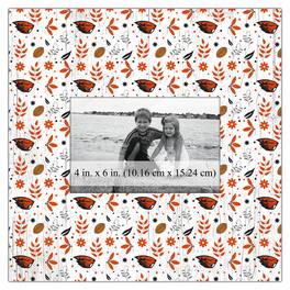 Fan Creations - Oregon State Beavers 10'' x 10'' Floral Pattern Frame - Multicolor