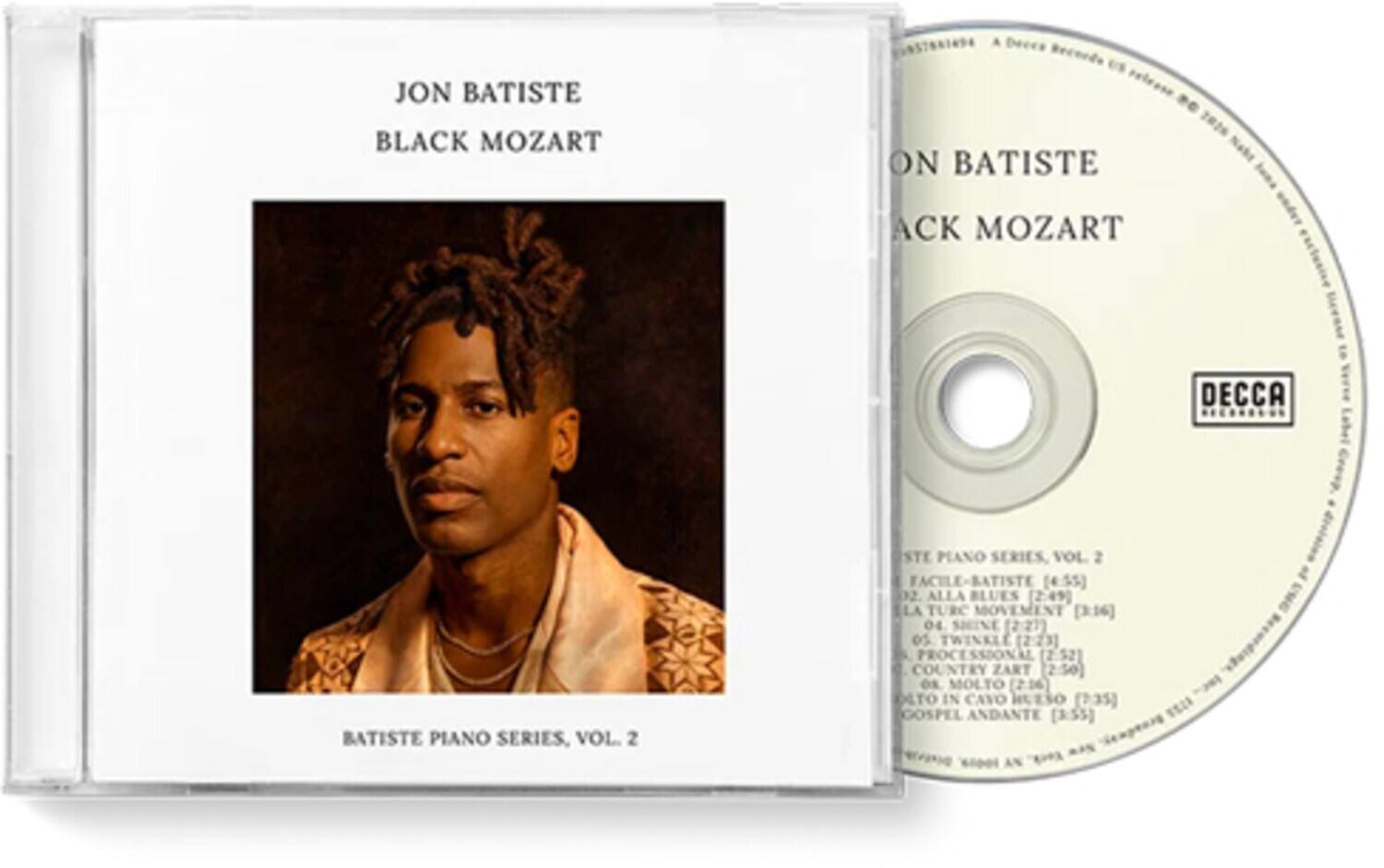Jon Batiste - Black Mozart   - COMPACT DISCS [CD]