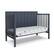 Left. Sorelle - Essex 4-in-1 Convertible Crib Midnight - Midnight.