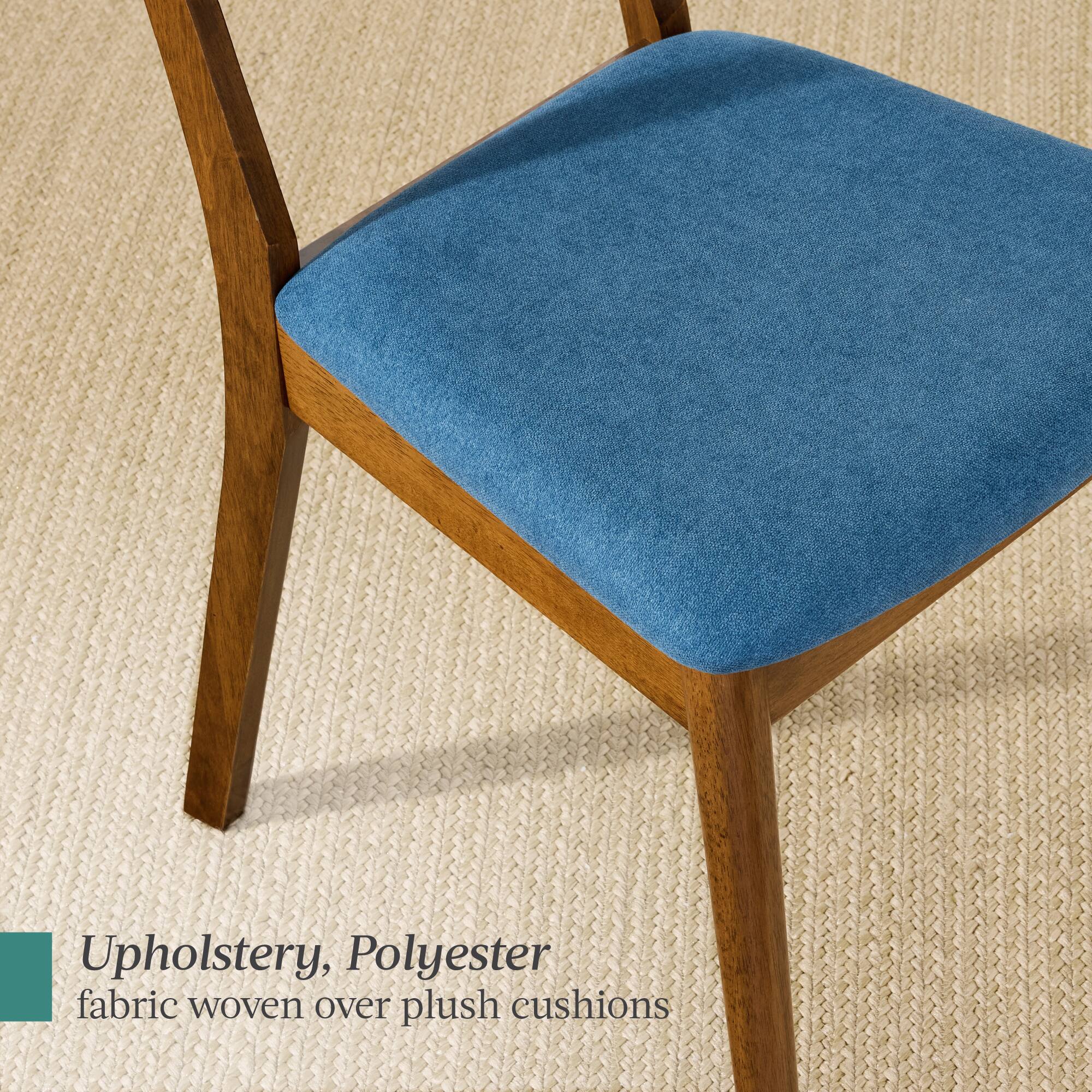 Upholstery, Polyester fabric woven over plush cushions