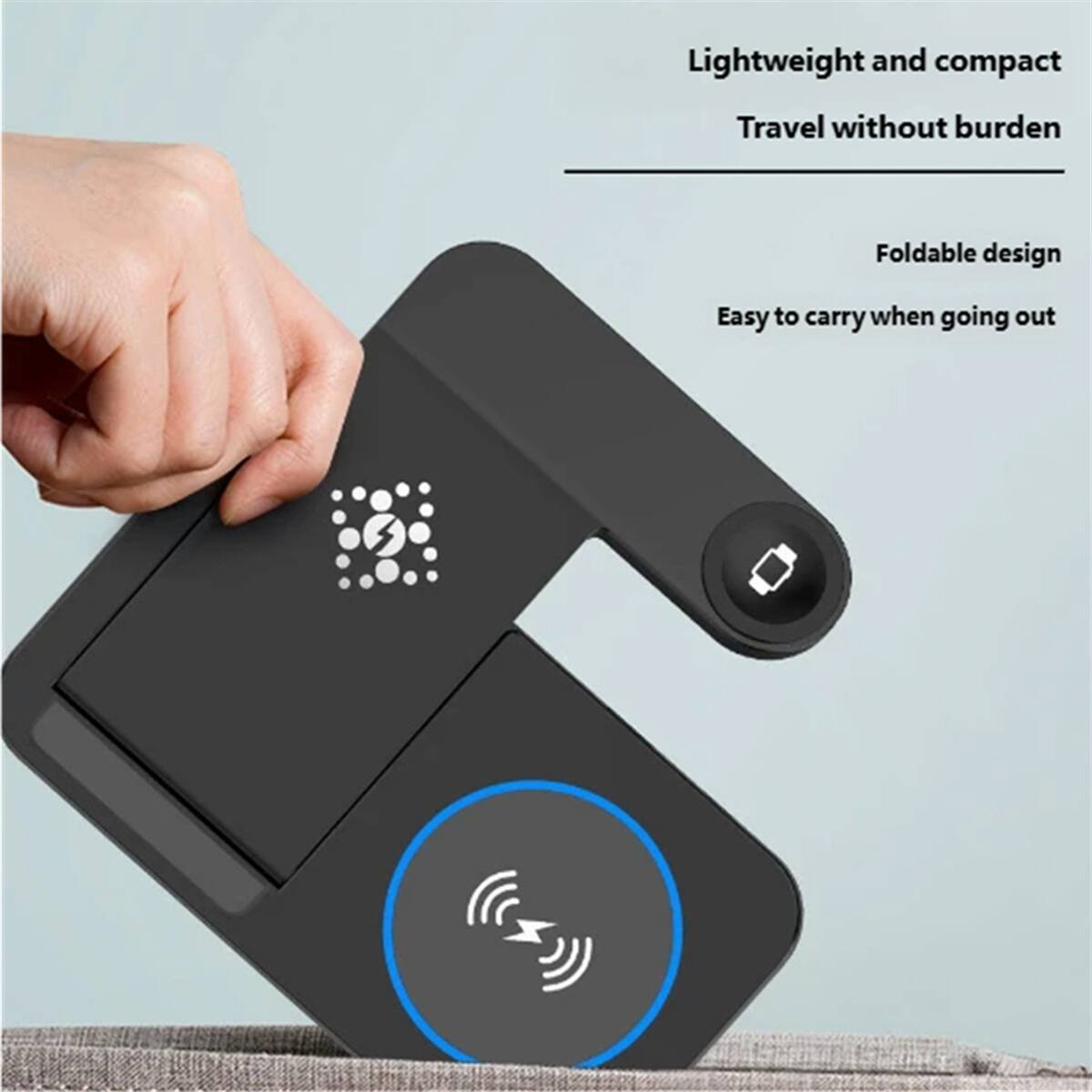 Lightweight and compact  
Travel without burden  

Foldable design  
Easy to carry when going out