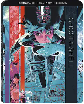 Front. Ghost in the Shell - 4K Blu-Ray.