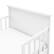 Alt View 12. Graco - Bailey Toddler Bed - White.