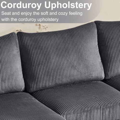 Corduroy Upholstery

Seat and enjoy the soft and cozy feeling with the corduroy upholstery