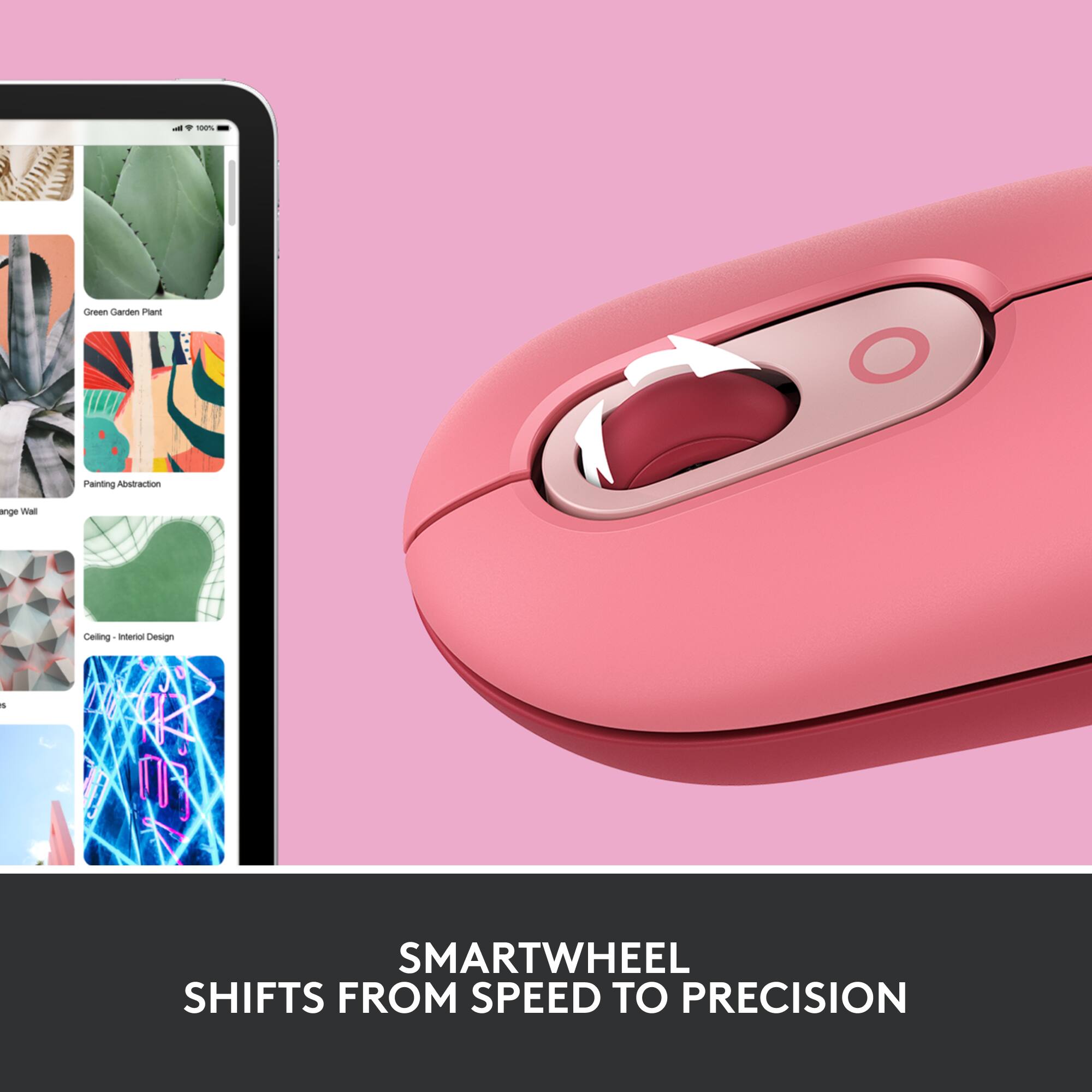 The text on the image reads: "SmartWheel Shifts from Speed to Precision."