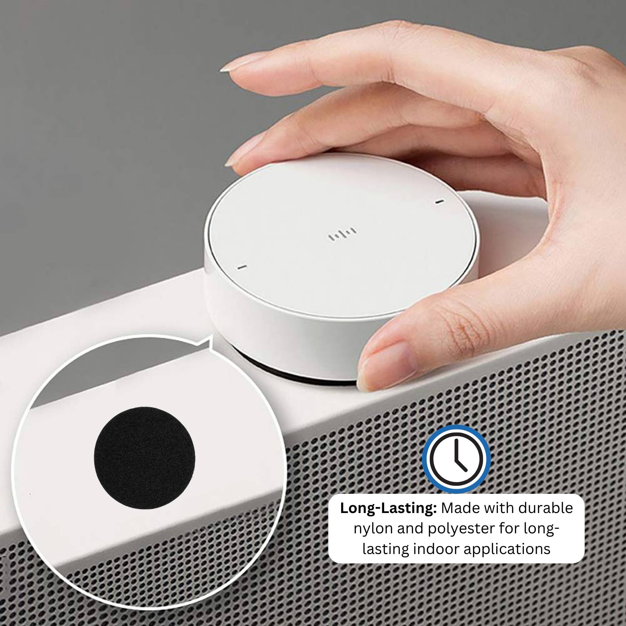 Long-Lasting: Made with durable nylon and polyester for long-lasting indoor applications
