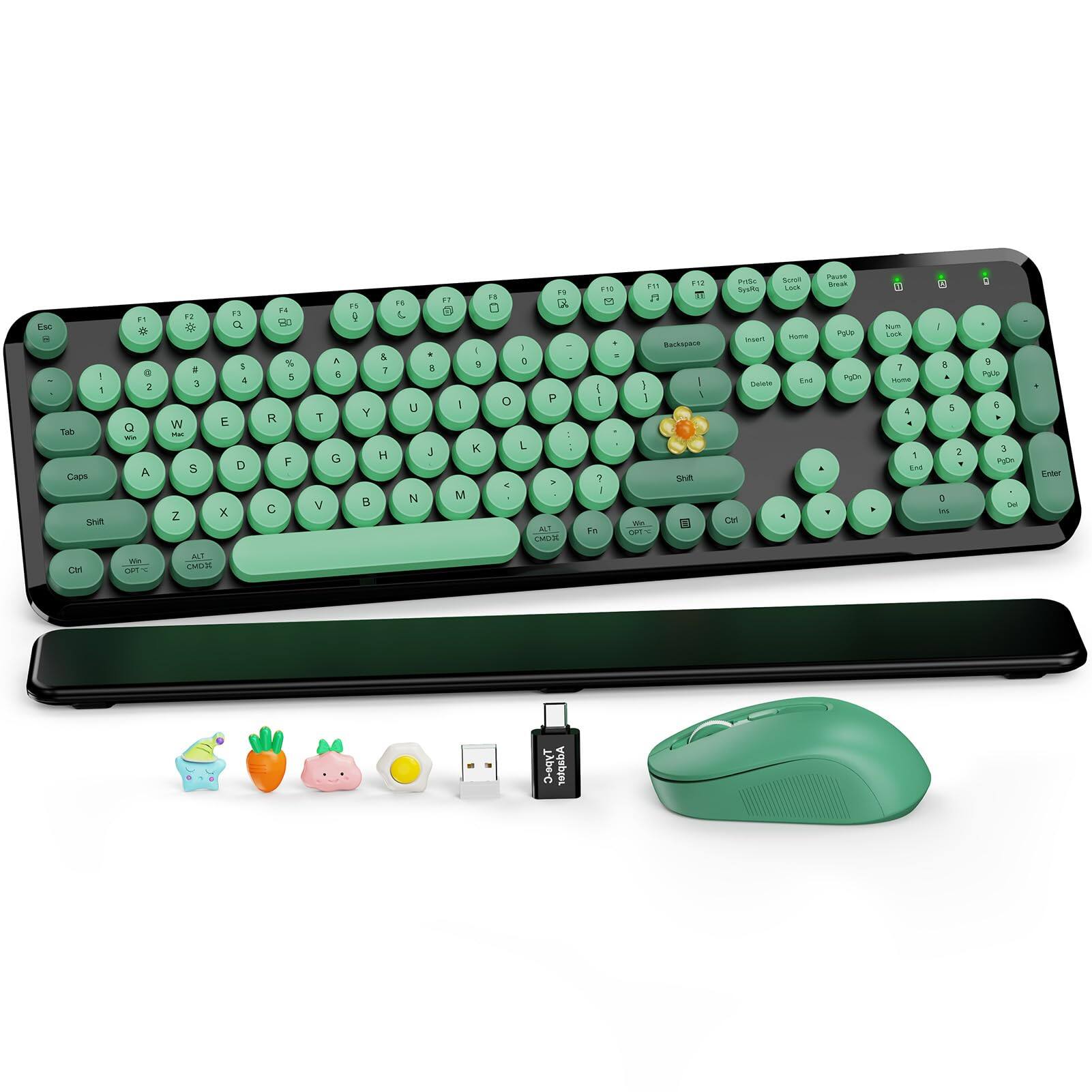 Black and Green