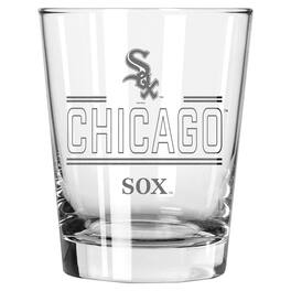 The Memory Company - Chicago White Sox 15oz. Double Old Fashioned Glass - Multicolor