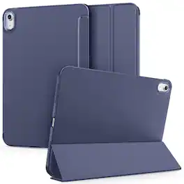 DTTO - Case for iPad (A16) 11th Gen11- Inch 2025, for iPad 10th Gen 2022 ,Matte Frosted Shockproof Back ,Auto Sleep/Wake - Midnight Blue