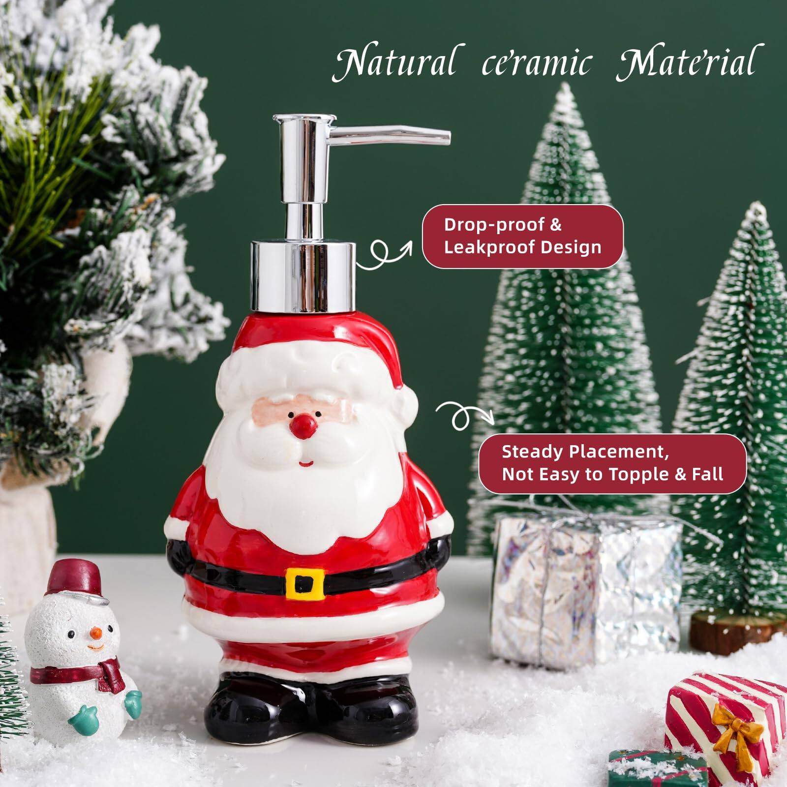 Natural ceramic Material

Drop-proof & Leakproof Design

Steady Placement, Not Easy to Topple & Fall