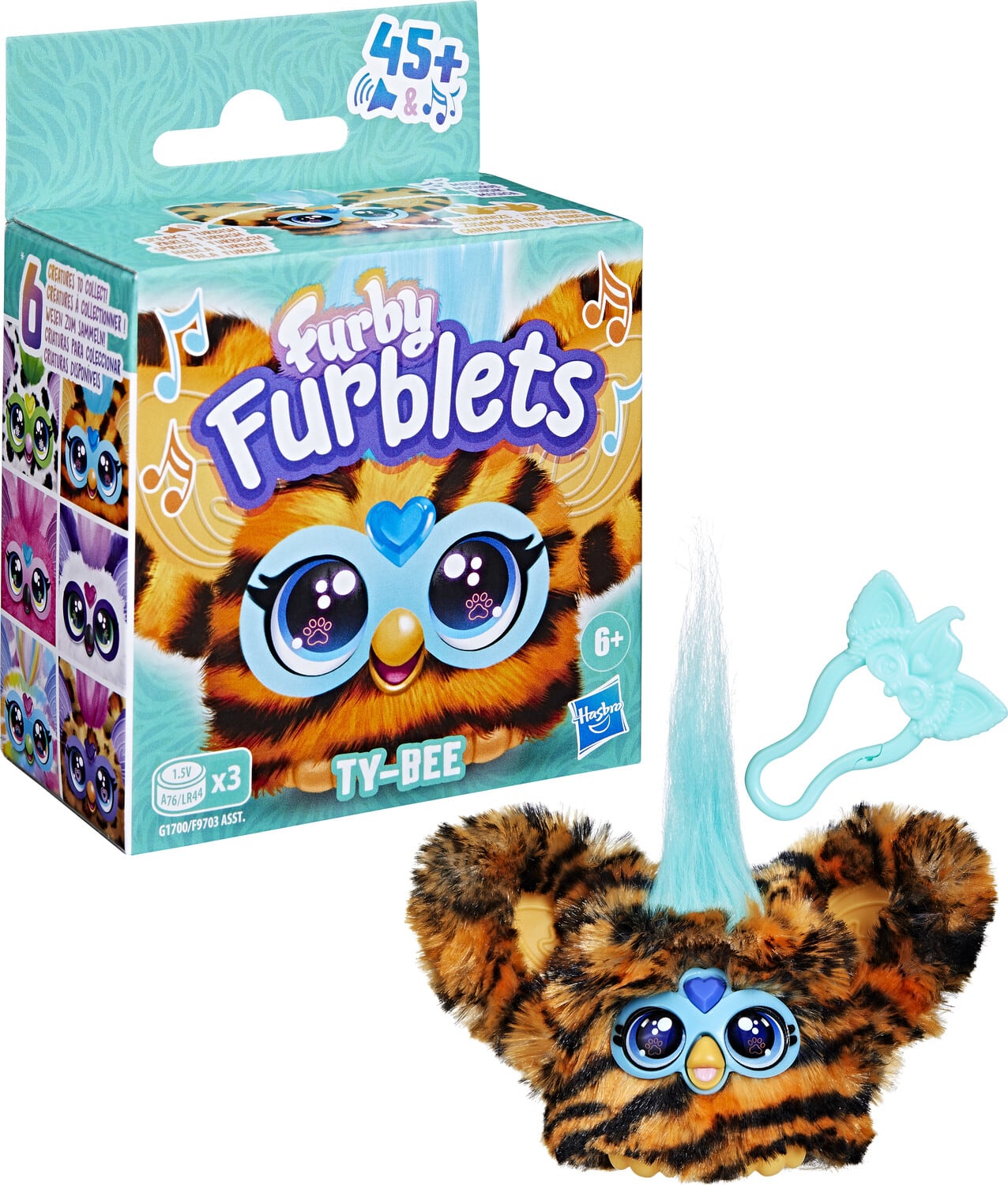 Hasbro Furby Furblets Ty Bee COLLECTIBLES Multicolor 5010996304018